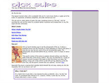 Tablet Screenshot of dick-slips.com